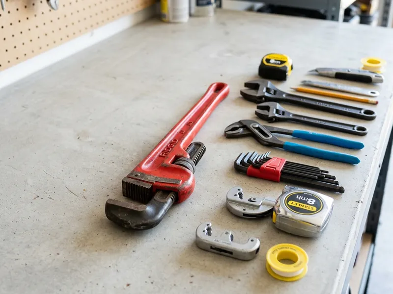 Professional plumbers in Granite City, IL equipped with top-tier tools for residential and commercial plumbing services.